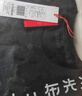 布先生明星同款长袖T恤男士小白T内搭 长袖标准T-圆领-黑色 L(175) 实拍图
