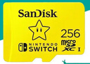 闪迪（SanDisk）256GB TF（MicroSD）内存卡 U3 4K 游戏存储卡 读速100MB/s Switch任天堂授权 超级马里奥主题款 实拍图