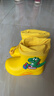 牧萌儿童雨鞋男童女童防水立体宝宝防滑耐磨卡通雨靴 挖掘机恐龙 16码 实拍图
