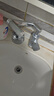 德尔【28年品牌】面盆水龙头冷热水二合一卫生间浴室洗手盆防溅水龙头 实拍图