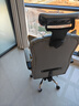 锦汐电脑椅办公椅子电竞椅家用人体工学椅老板椅主播靠背椅皮革转椅 灰色+4级杆+乳胶+脚踏【大满配】 实拍图