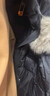 雪中飞狐狸毛领连帽长款羽绒服女25新款加厚收腰显瘦90绒外套冬季黑色XL 实拍图