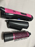 沙宣SASSON吹风梳直发梳卷发棒吹梳一体电吹风多功能造型神器宿舍可用 黑色直卷梳三合一80PICN 实拍图