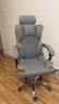 奥伦福特 电脑椅办公椅子电竞椅家用人体工学椅老板椅主播靠背椅皮革转椅 创意工学椅-灰+含乳胶垫【二代】 实拍图