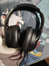 iKF King Pro3.0【双金标LDAC高解析】头戴式蓝牙耳机主动降噪无线有线三角洲行动电竞游戏专用雅典黑 实拍图