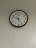 康巴丝（Compas）挂钟客厅 12英寸简约静音客厅石英钟表挂墙时钟 C2866 咖色30.5cm 实拍图