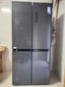 美的（Midea）471升十字对开四开门电冰箱家用风冷无霜一级能效双变频国家补贴超薄超大容量BCD-471WSPZM(E) 实拍图