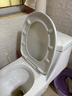 BSITN 缓降马桶盖板通用坐便器盖子U型上下装加厚家用马桶盖垫圈B9051 实拍图