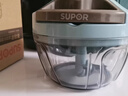 苏泊尔SUPOR 手动拉蒜器料理机搅切菜器蒜泥绞菜机厨房400ml KG40AB10 实拍图