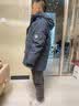 京东京造90白鸭绒羽绒服男女加厚保暖派克冬季新款三防夹克外套灰色L 实拍图