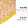 兴宝 夏季农民草帽直径45cm 户外太阳帽斗笠 干活防晒遮阳工地帽 大沿麦秆竹编帽 白麦秆草帽【45cm】5个装 实拍图