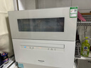 松下（Panasonic）洗碗机台式 【三代独立烘干 纳诺怡独立除菌】母婴认证80℃高温速洗 热风烘干 双层碗篮易安装K1Y 实拍图