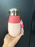 宜乐舒【日本品牌】保温杯高颜值大容量316不锈钢2025新款男女学生水杯 芭比粉500ml【礼盒装-送杯套】 实拍图