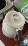 美的（Midea）艺术家电热水壶  烧水壶自动断电保温一体  1.6L大容量电热水壶 316L不锈钢恒温壶 精准控温 63-Q 实拍图