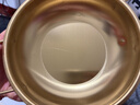 韩式泡面锅小汤锅家用海鲜干锅宿舍火锅学生泡面碗韩国拉面锅家用 金色 18cm 实拍图