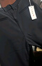 红蜻蜓（RED DRAGONFLY）休闲裤男春秋厚款西裤中青年商务通勤微弹百搭宽松男长裤子黑色31 实拍图