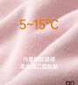 顶瓜瓜顶呱呱秋衣秋裤女纯棉抗菌情侣190g薄款保暖内衣套装女星糖粉160 实拍图