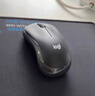 罗技（Logitech）M185鼠标 无线鼠标 办公鼠标 对称鼠标 黑色灰边 带无线2.4G接收器 实拍图