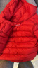 迷你巴拉【防水透湿】男女童保暖连帽三防保暖儿童羽绒外套2025年秋冬新款 中国红60648 【白鸭绒-1000+洁净度】 120 【充绒量46.4g】 实拍图