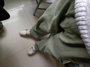 顶峰保罗（Dingfengbaoluo）休闲长裤潮牌宽松直筒裤冬季加绒阔腿工装裤子男HM9901军绿色4XL 实拍图
