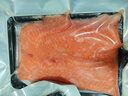 慧鲜森 新疆三文鱼中段 去皮整块切片刺身寿司生鱼片 冷冻冰鲜即食生鲜 新货大块， 1200g 【净3盒】 实拍图