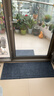 京东京造条纹拉绒入户垫 家用可裁剪除尘防滑吸水地垫进户门 灰色80*120cm 实拍图