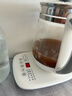九阳（Joyoung）养生壶迷你玻璃花茶壶煮茶器 12大功能11档温度 0胶水恒温电热烧水壶1.5L 1506BQ 实拍图