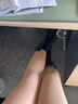 达芙妮厚底短靴女靴马丁靴白色烟筒靴中筒切尔西靴4622607063 黑色39 实拍图