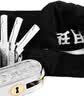 玥玛5120自行车锁 C级锁芯电动摩托车锁 山地车链条锁1.2米 实拍图