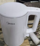 美的（Midea）电热水壶家用烧水壶小容量 0涂层 食品级304不锈钢 双层防烫 全钢无缝  1.5L容量 1566 实拍图