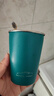 京东京造马克杯 咖啡不锈钢对杯情侣家用户外水杯子套装鹦鹉绿 350ml*2 实拍图