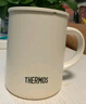 膳魔师（THERMOS）保温杯340ml男女士马克咖啡杯圣诞元旦新年礼物JDG-351 奶白色 实拍图