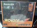 航嘉（Huntkey）WD650Evo铜牌650W电脑电源（80PLUS铜牌/单路50A/全电压/LLC+SR+DC-DC/智能温控） 实拍图