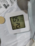 温湿度计婴儿房室内家用车内电子温湿度计迷你便携高精度传感器可壁挂 智能温湿度计*1【白色】 实拍图