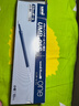 uni三菱 UMR-05S按动笔芯0.5mm中性笔蓝黑色替芯 适用小浓芯 UMN-S-05系列 10支 实拍图