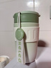 物生物保温杯女士手持咖啡杯高颜值吸管杯大容量水杯学生杯子生日礼物 实拍图
