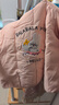 巴拉巴拉童装儿童棉服男童女童外套冬装棉衣绣花宝宝衣服 梦幻粉60308 100 实拍图