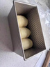 杰凯诺吐司模具 450克低糖吐司盒带盖波浪不沾 蛋糕面包模具 烘焙工具 实拍图