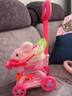 卡卡贝儿儿童玩具女孩电动毛绒小白兔子推车玩偶宠物公仔1-3岁宝生日礼物 实拍图