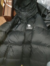 骆驼（CAMEL）【小太阳】户外羽绒服鸭绒加厚羽绒衣经典时尚防风保暖运动外套 幻影黑，A33CAPN163E 男女 XS 实拍图