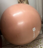 Keep 65cm瑜伽球专业防爆防滑加厚强弹抗压孕妇可用弹力瑞士球 暮光橙 实拍图