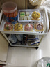 小推车置物架厨房落地卧室多层婴儿零食移动浴室卫生间收纳储物架 22CM宽【2层白】送挂钩+贴纸 实拍图