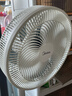 美的（Midea）电风扇家用7叶落地扇摇头电风扇循卧室宿舍轻音风扇台式桌面小型风扇台地两用升级款 白色丨7叶台地两用 实拍图