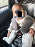 Ucare全注塑新生婴儿宝宝儿童安全座椅汽车用0-12岁i-size认证可坐可躺 云端Pro+ 伦敦灰(全注塑+175°大躺角+遮阳蓬） 实拍图