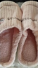 小熊小兔新款秋冬季情侣保暖学生男拖鞋女厚底防滑外穿居家棉拖鞋 小熊小兔棉拖-粉色 40-41 适合39-40 实拍图
