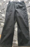 骆驼（CAMEL）休闲户外登山裤男防泼水直筒工装裤 J14CA6L6645 幻影黑 XXXL 实拍图
