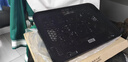 酷睿冰尊（ICE COOREL）笔记本电脑散热器A9 电脑桌游戏本支架笔记本平板散热垫折叠底座可调速显示增高桌兼容17.3英寸 黑 实拍图