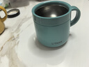 虎牌（TIGER）保温杯不锈钢双层真空办公咖啡杯MCI-A28C-A湖绿色280ml 实拍图