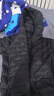 雪中飞轻薄羽绒服户外运动保暖休闲百搭连帽时尚外套 黑色XL 实拍图