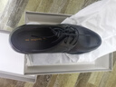 红蜻蜓真皮男鞋秋冬舒适商务休闲皮鞋高级正装德比鞋婚鞋WTA7376黑色42 实拍图